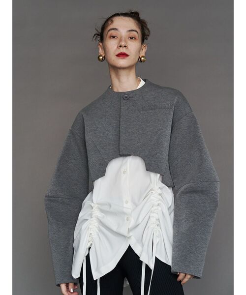 UN3D.（アンスリード）の「IRREGULAR HEM SHORT JK / イ