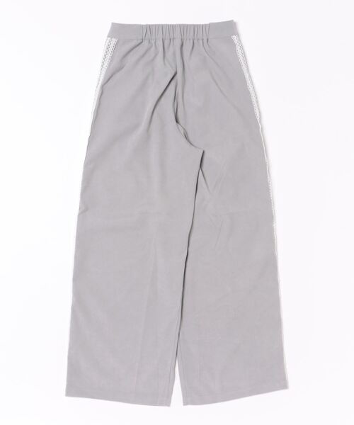 3.3 Field Trip （3.3フィールドトリップ）の「3.3 Field Trip／サイドレースパンツ（スラックス・レディース・グレー/チャコール・FREE）」の3枚目の写真