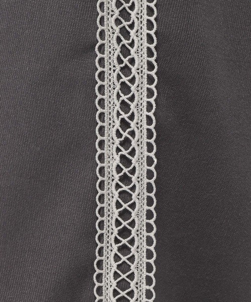 3.3 Field Trip （3.3フィールドトリップ）の「3.3 Field Trip／サイドレースパンツ（スラックス・レディース・グレー/チャコール・FREE）」の13枚目の写真