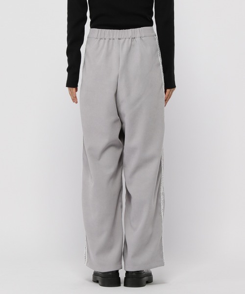 3.3 Field Trip （3.3フィールドトリップ）の「3.3 Field Trip／サイドレースパンツ（スラックス・レディース・グレー/チャコール・FREE）」の18枚目の写真