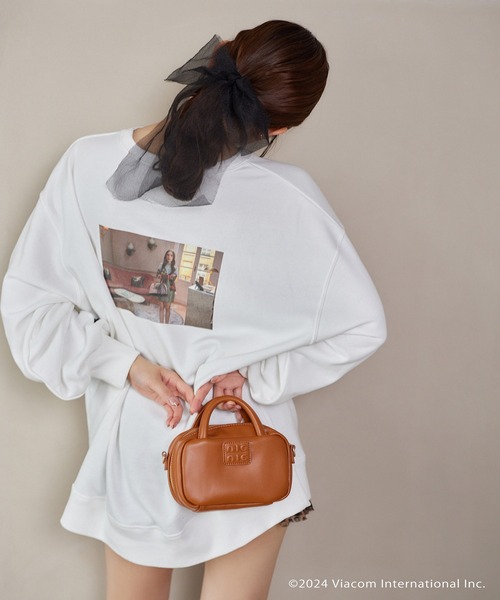 one after another NICE CLAUP(ワンアフターアナザーナイスクラップ)の「【 EMILY IN PARIS × one after another NICECLAUP 】ロゴスウェット(スウェット・レディース・オフホワイト/オートミール/ネイビー/ホワイト系その他・FREE)」の12枚目の写真
