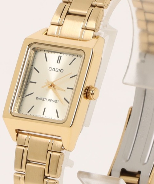CASIO(カシオ)の「CASIO カシオ / スクスクエア アナログ腕時計 メタルバンド ゴールド 日常生活用防水 /// LTP-Vシリーズ(アナログ腕時計・メンズ・ゴールド/ゴールド系その他/シルバー×ゴールド/ゴールド系その他2・FREE)」の16枚目の写真
