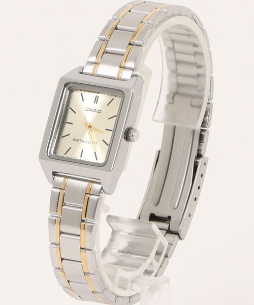 CASIO(カシオ)の「CASIO カシオ / スクスクエア アナログ腕時計 メタルバンド ゴールド 日常生活用防水 /// LTP-Vシリーズ(アナログ腕時計・メンズ・ゴールド/ゴールド系その他/シルバー×ゴールド/ゴールド系その他2・FREE)」の17枚目の写真