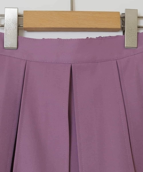 a.v.v（アーヴェヴェ）の「[140-150]サイドレースアップスカート（スカート・キッズ・ライラック/ベージュ・150/140）」の21枚目の写真