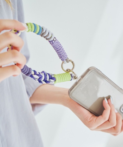 トップス makaroni macaroni edge | マカロニエッジ ソロモン編みショルダーストラップ