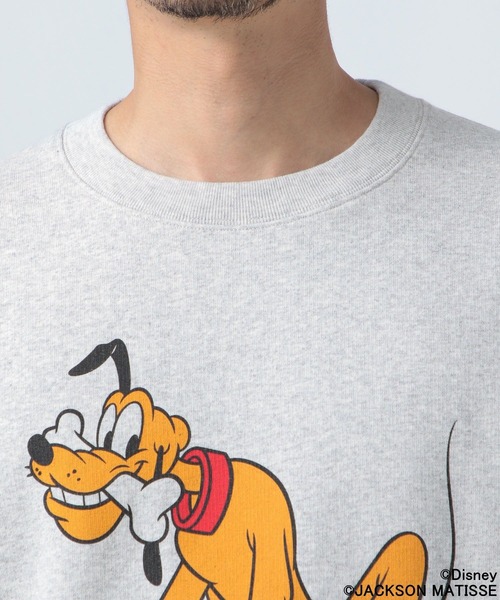 JACKSON MATISSE（ジャクソンマティス）の「【JACKSON MATISSE×BAYFLOW】「プルート」裏起毛スウェット（スウェット・メンズ・グレー・LARGE/MEDIUM）」の8枚目の写真