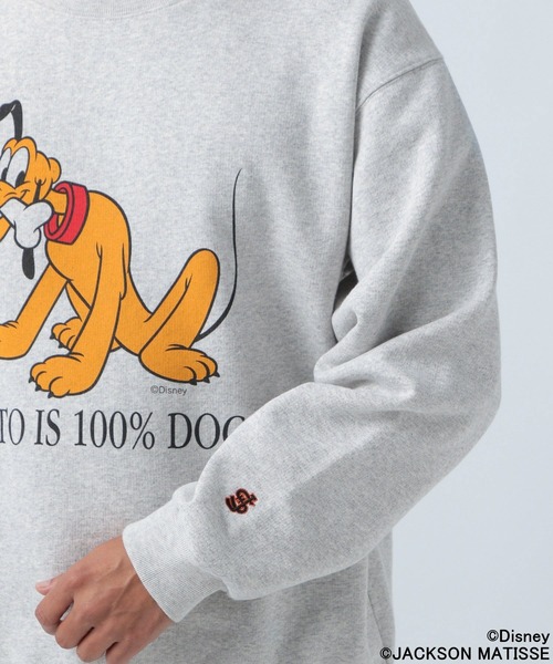 JACKSON MATISSE（ジャクソンマティス）の「【JACKSON MATISSE×BAYFLOW】「プルート」裏起毛スウェット（スウェット・メンズ・グレー・LARGE/MEDIUM）」の9枚目の写真