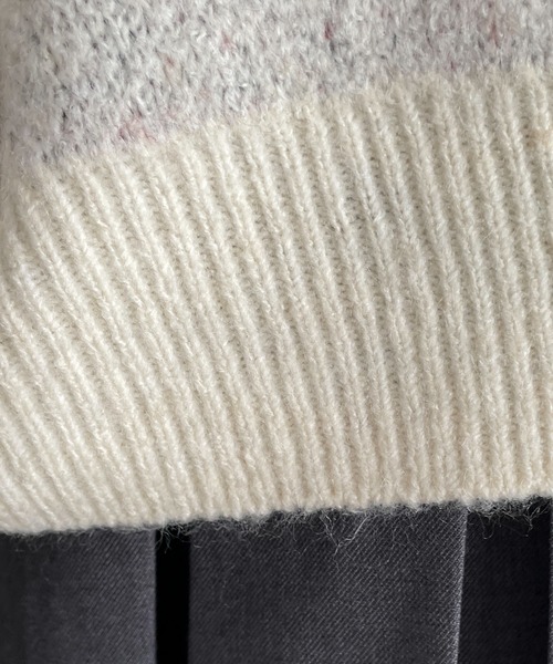 WEGO(ウィゴー)の「WEGO/ファニーグラフィックフラッフィーニットプルオーバー(ニット/セーター・レディース・その他4/その他3/その他2/その他1・FREE)」の7枚目の写真