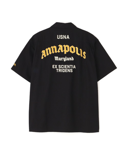 AVIREX(アヴィレックス)の「ANNAPOLIS WORK SHIRT / アナポリス 半袖ワークシャツ / AVIREX / アヴィレックス(シャツ/ブラウス・メンズ・ブラック/ブルーグレー/アイボリー/グリーン・MEDIUM/LARGE/X-LARGE/XX-LARGE)」の16枚目の写真