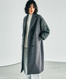 【新品】　LEPSIM チェスターコート LEPSIM 「LEPSIM」 チェスターコート FREE グレー レディース