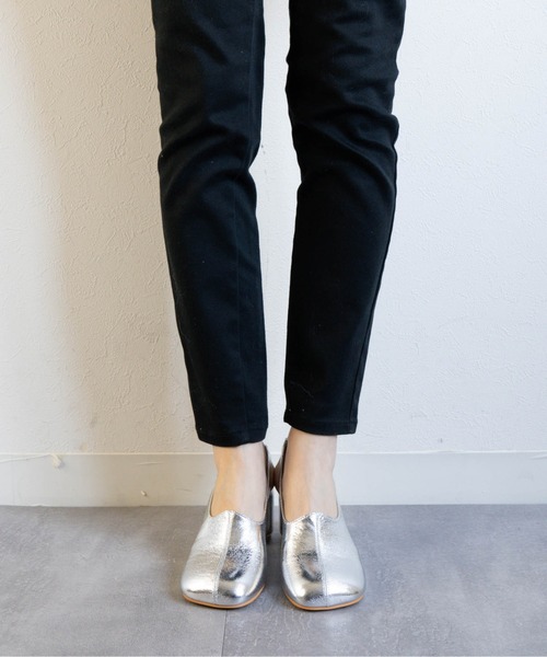 Fabby fabby（ファビィーファビィー）の「ラウンドスクエアバックストラップパンプス（パンプス・レディース・ブラック/シルバー/ゴールド/ワインレッド・SMALL/MEDIUM/LARGE）」の8枚目の写真