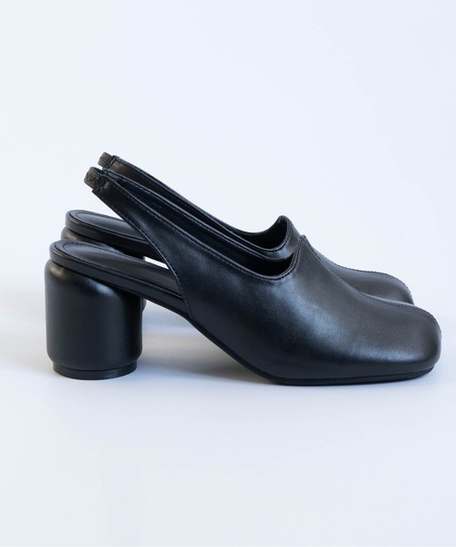 Fabby fabby（ファビィーファビィー）の「ラウンドスクエアバックストラップパンプス（パンプス・レディース・ブラック/シルバー/ゴールド/ワインレッド・SMALL/MEDIUM/LARGE）」の13枚目の写真