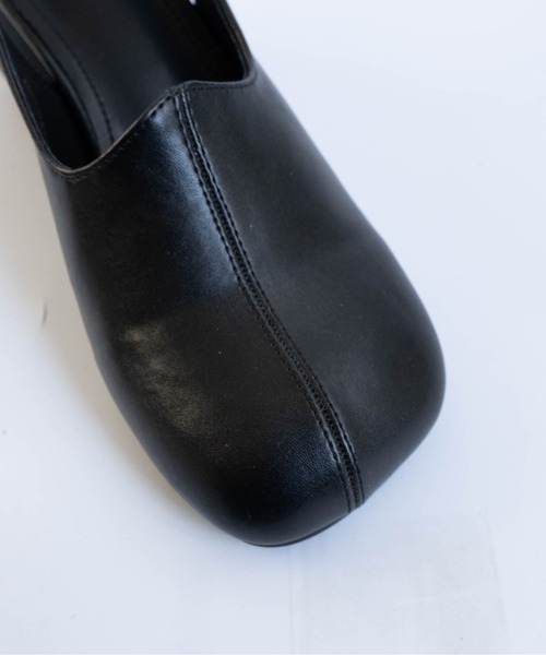 Fabby fabby（ファビィーファビィー）の「ラウンドスクエアバックストラップパンプス（パンプス・レディース・ブラック/シルバー/ゴールド/ワインレッド・SMALL/MEDIUM/LARGE）」の15枚目の写真