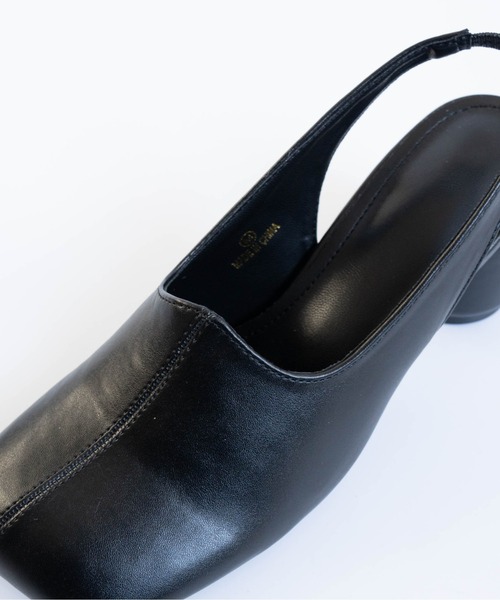 Fabby fabby（ファビィーファビィー）の「ラウンドスクエアバックストラップパンプス（パンプス・レディース・ブラック/シルバー/ゴールド/ワインレッド・SMALL/MEDIUM/LARGE）」の19枚目の写真