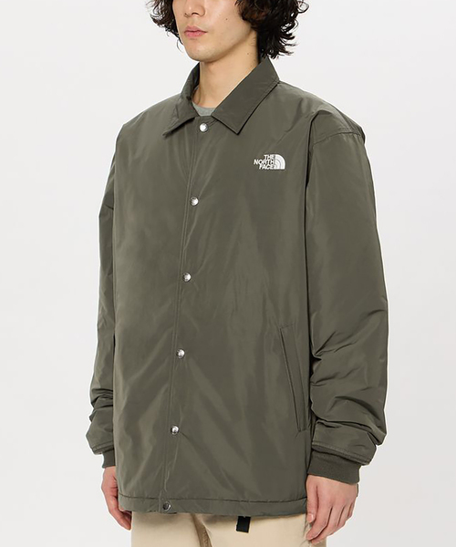 THE NORTH FACE(ザノースフェイス)の「THE NORTH FACE (ノースフェイス) インサレーテッドコーチジャケット(その他アウター・メンズ・ブラック/グリーン・LARGE/MEDIUM)」の4枚目の写真