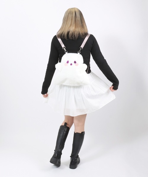 ✨️美品✨️【PSYCHO NATION】 PUうさ耳チェーンリュック ブラック地雷 セール】PSYCHO NATION（サイコネーション） うさ耳チェーン使い