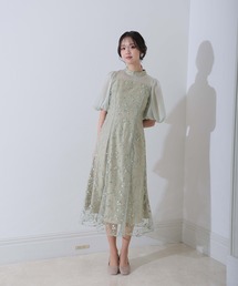 ANDRESD｜アンドレスドのドレス（グリーン・カーキ/緑色系）通販