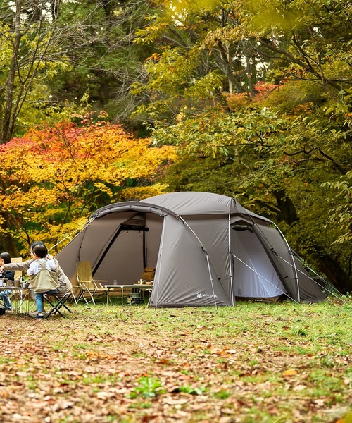 ランドネストシェルター 2ルームシェルター 大型テント（アウトドア