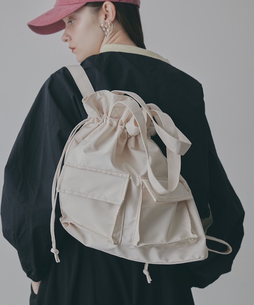 Select】2wayドロストデザイントートバッグ（トートバッグ