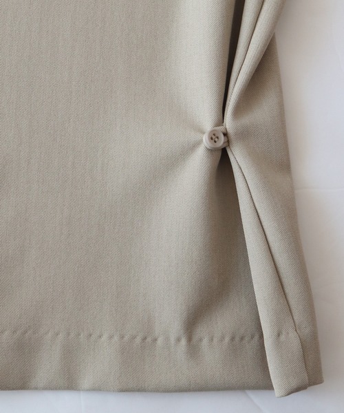 J by blue(ジェイバイブルー)の「2wayタックワイドパンツ(スラックス・レディース・グレー/ブラック/ベージュ・LARGE/MEDIUM)」の14枚目の写真