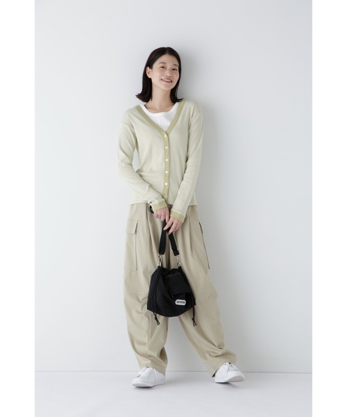 OUTDOOR PRODUCTS（アウトドアプロダクツ）の「◆【OUTDOOR PRODUCTSコラボ】巾着バッグ（ハンドバッグ・レディース・ピンク/ブラック/ベージュ・ﾌﾘ-）」の19枚目の写真