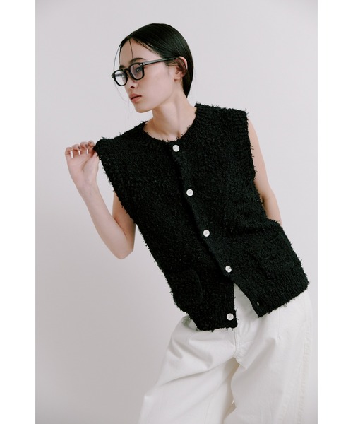 美品　MIESROHE ミースロエ　sustainableテディーベスト 美品 MIESROHE ミースロエ sustainableテディーベスト