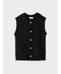 MIESROHE（ミースロエ）の「フラッフィーニットベスト（ベスト）」 - WEAR