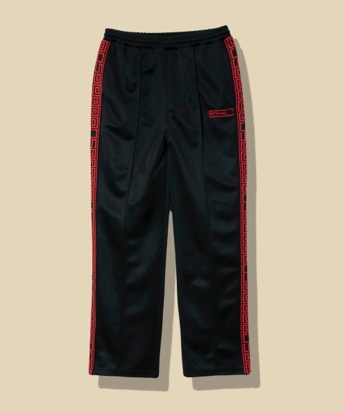go slow caravan(ゴースローキャラバン)の「RAMEN ジャージー トラックパンツ(その他パンツ・メンズ・バイオレット/ブラック・X-LARGE/LARGE/MEDIUM)」の1枚目の写真