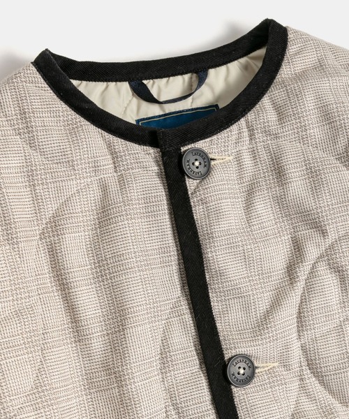 LAVENHAM(ラベンハム)の「Button Front Cornard Jacket Womens / ボタン フロント コナード ジャケット ウィメンズ(その他アウター・レディース・ブラック系その他/ベージュ・8/10/12/6/14)」の19枚目の写真