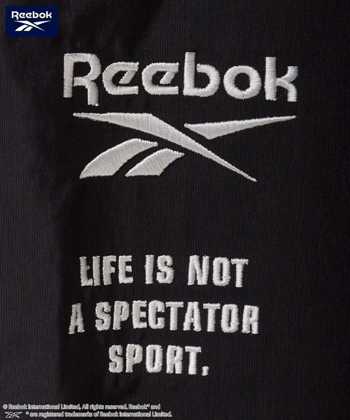 Reebok(リーボック)の「Reebok/リーボック 別注 ロゴ刺繍ナイロンドロストトートバッグ(トートバッグ・レディース・オフホワイト/ブラック・FREE)」の19枚目の写真