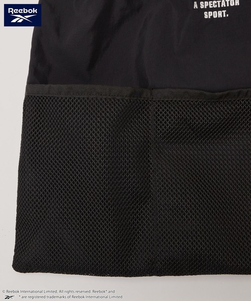 Reebok(リーボック)の「Reebok/リーボック 別注 ロゴ刺繍ナイロンドロストトートバッグ(トートバッグ・レディース・オフホワイト/ブラック・FREE)」の20枚目の写真