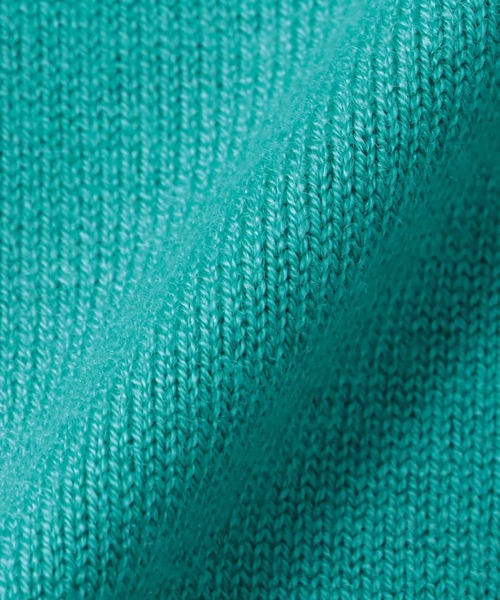 Jines（ジネス）の「ヘム配色クルーネックカーディガン（カーディガン/ボレロ・レディース・ホワイト/ネイビー/グリーン/レンガ・38）」の9枚目の写真