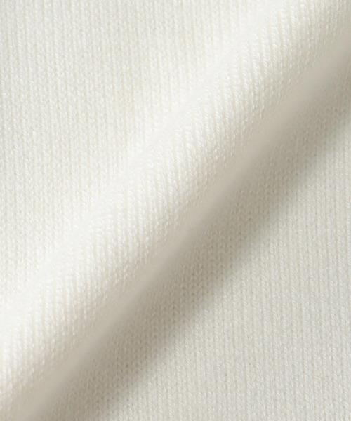 Jines（ジネス）の「ヘム配色クルーネックカーディガン（カーディガン/ボレロ・レディース・ホワイト/ネイビー/グリーン/レンガ・38）」の12枚目の写真