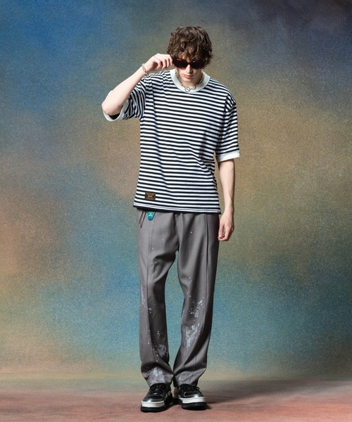 glamb(グラム)の「Splash Climbing Slacks / スプラッシュクライミングスラックス(スラックス・メンズ・グレー/ブラック・S/M/L)」の4枚目の写真