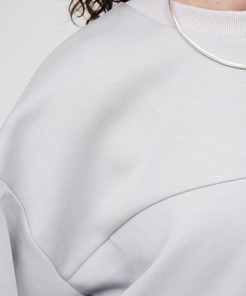 cloenc(クロエンス)の「【手洗い可】ダンボールスウェット(スウェット・レディース・ホワイト/ライトグレー/ライトグリーン・02)」の15枚目の写真