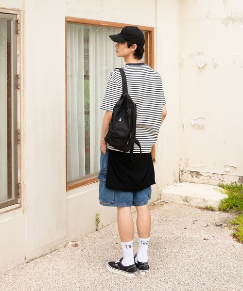 ALAND(エーランド)の「【UNISEX】ALAND/Aロゴバックパック(バックパック/リュック・レディース・ブラック/ブルー/アイボリー・FREE)」の9枚目の写真