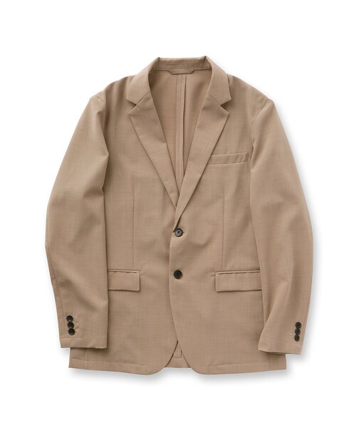 tk.TAKEO KIKUCHI(ティーケータケオキクチ)の「【WEB限定 マシンウォッシャブル】機能性エアリードライセットアップ/シングルジャケット&テーパードスラックス(セットアップ・メンズ・ベージュ/ネイビー/ブラック・04/03/02/01)」の4枚目の写真