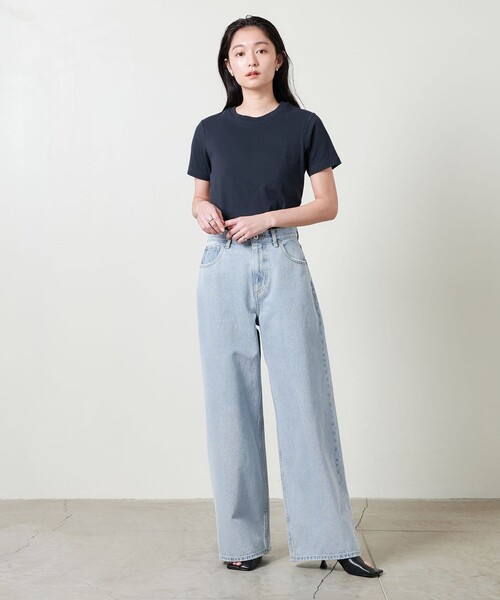 MARW UNITED ARROWS デニム ワイドパンツ UNITED ARROWS｜<MARW UNITED ARROWS>デニム ワイドパンツ