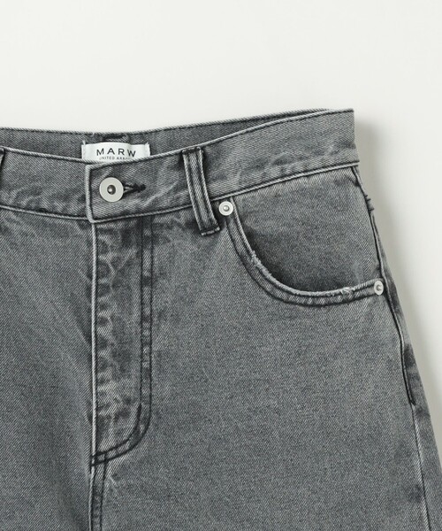 MARW UNITED ARROWS(マルゥ ユナイテッドアローズ)の「<MARW UNITED ARROWS>デニム ワイドパンツ(デニムパンツ・レディース・ブラック/ライトブルー・34/36/38)」の22枚目の写真