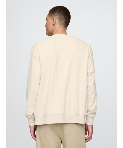 GAP（ギャップ）の「ヴィンテージソフト GAPロゴ カーディガン(ユニセックス)（カーディガン/ボレロ・メンズ・ブラック/ベージュ/ライトグレー・XL/L/M/S/XS）」の5枚目の写真