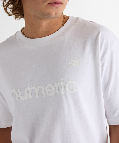 NEW BALANCE（ニューバランス）の「Numeric ショートスリーブTシャツ（Tシャツ/カットソー・メンズ・ホワイト・X-LARGE/LARGE/MEDIUM/SMALL）」の4枚目の写真