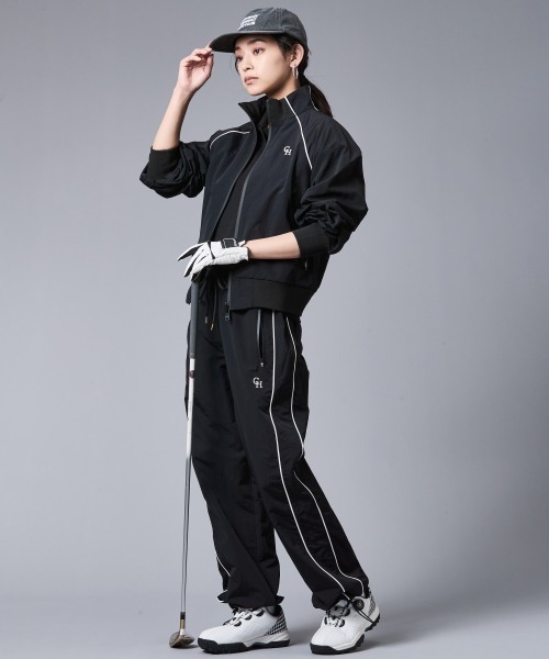 CHIC STYLE（シックスタイル）の「配色ラインパンツ＜大きいサイズ有＞シックスタイルゴルフ（その他パンツ・レディース・モカ/ブラック・5L/4L/3L/LL/L/M）」の14枚目の写真