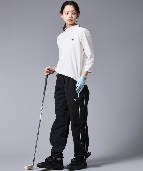 CHIC STYLE（シックスタイル）の「配色ラインパンツ＜大きいサイズ有＞シックスタイルゴルフ（その他パンツ・レディース・モカ/ブラック・5L/4L/3L/LL/L/M）」の17枚目の写真