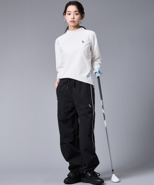 CHIC STYLE（シックスタイル）の「配色ラインパンツ＜大きいサイズ有＞シックスタイルゴルフ（その他パンツ・レディース・モカ/ブラック・5L/4L/3L/LL/L/M）」の21枚目の写真