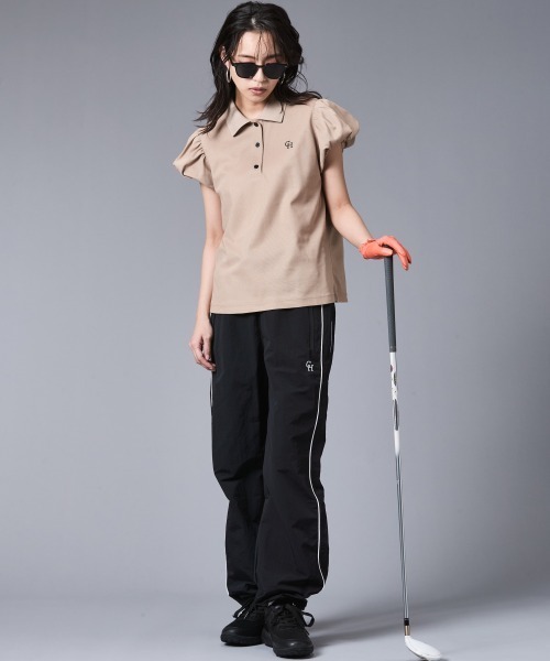 CHIC STYLE（シックスタイル）の「配色ラインパンツ＜大きいサイズ有＞シックスタイルゴルフ（その他パンツ・レディース・モカ/ブラック・5L/4L/3L/LL/L/M）」の22枚目の写真