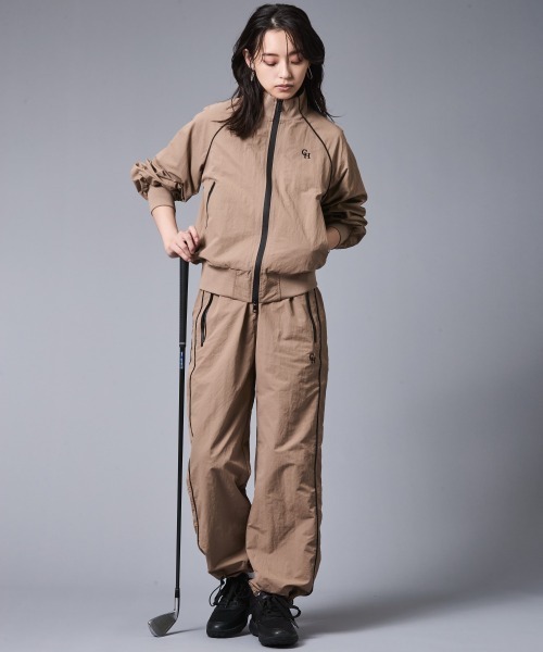 CHIC STYLE（シックスタイル）の「配色ラインパンツ＜大きいサイズ有＞シックスタイルゴルフ（その他パンツ・レディース・モカ/ブラック・5L/4L/3L/LL/L/M）」の5枚目の写真