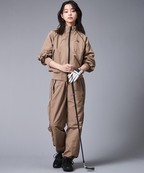 CHIC STYLE（シックスタイル）の「配色ラインパンツ＜大きいサイズ有＞シックスタイルゴルフ（その他パンツ・レディース・モカ/ブラック・5L/4L/3L/LL/L/M）」の6枚目の写真