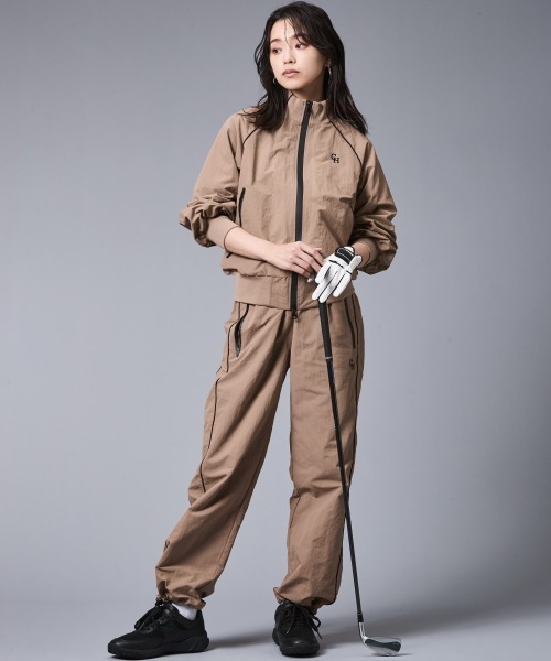 CHIC STYLE（シックスタイル）の「配色ラインパンツ＜大きいサイズ有＞シックスタイルゴルフ（その他パンツ・レディース・モカ/ブラック・5L/4L/3L/LL/L/M）」の7枚目の写真