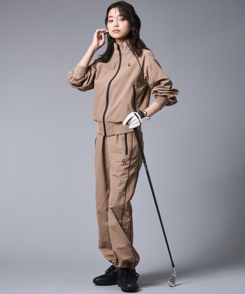 CHIC STYLE（シックスタイル）の「配色ラインパンツ＜大きいサイズ有＞シックスタイルゴルフ（その他パンツ・レディース・モカ/ブラック・5L/4L/3L/LL/L/M）」の8枚目の写真