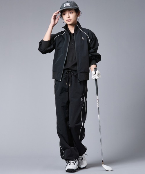 CHIC STYLE（シックスタイル）の「配色ラインパンツ＜大きいサイズ有＞シックスタイルゴルフ（その他パンツ・レディース・モカ/ブラック・5L/4L/3L/LL/L/M）」の12枚目の写真